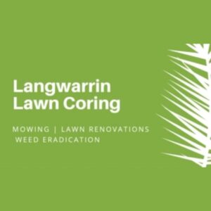 Langwarrin Lawn Coring